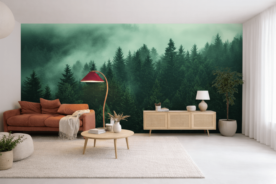 Misty Timberscape