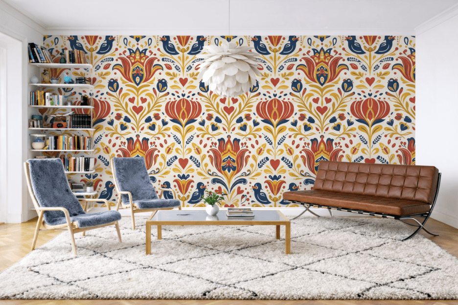 Whimsical Aviary Tapestry