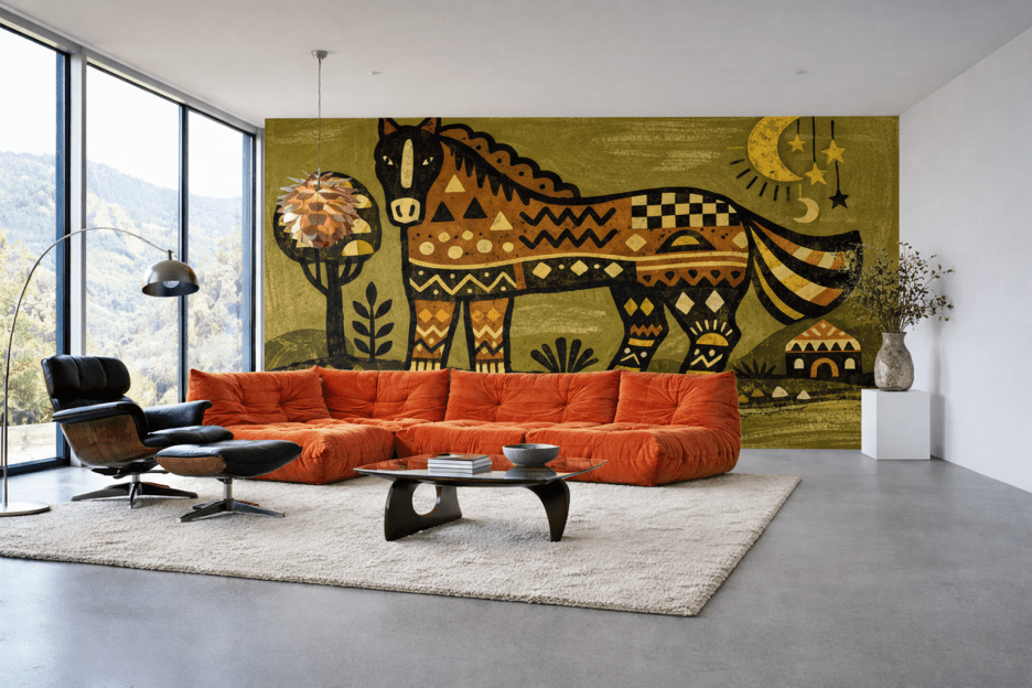 Patterned Equine