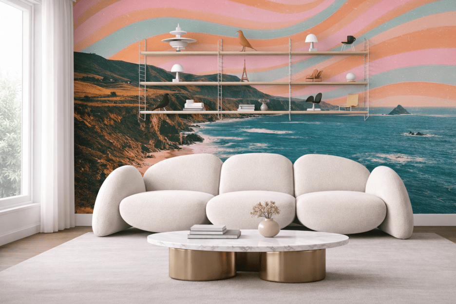 Frosted Coastal Curves