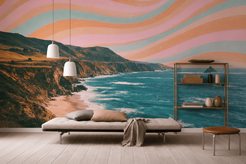 Frosted Coastal Curves