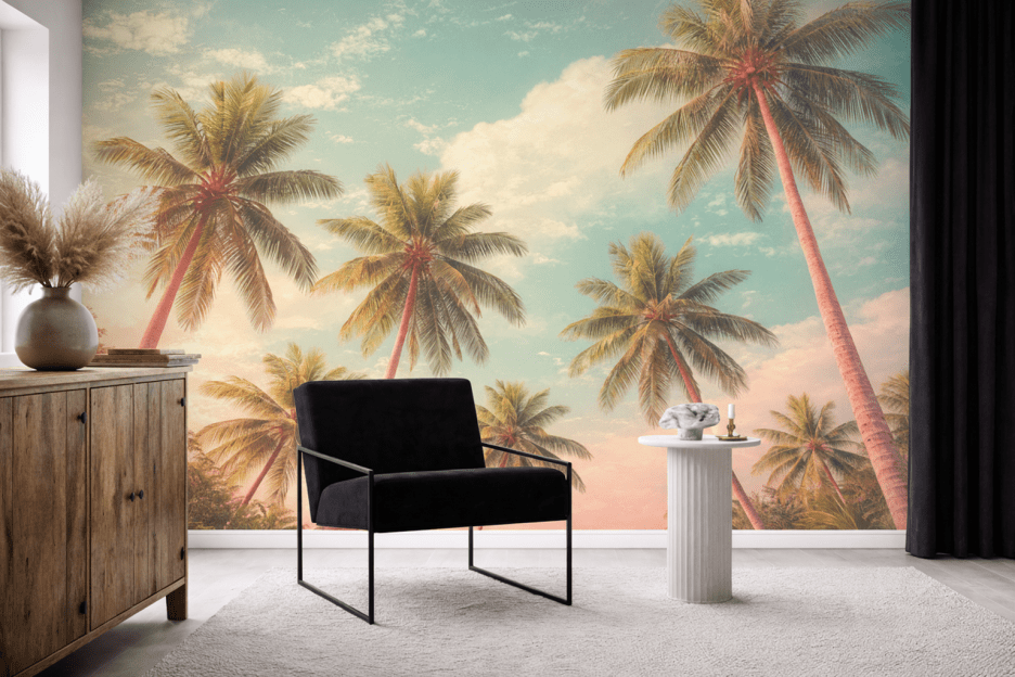 Palm Serenity Scene