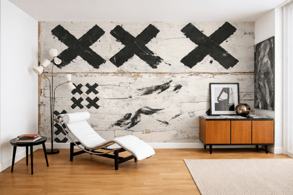 X Marked Canvas