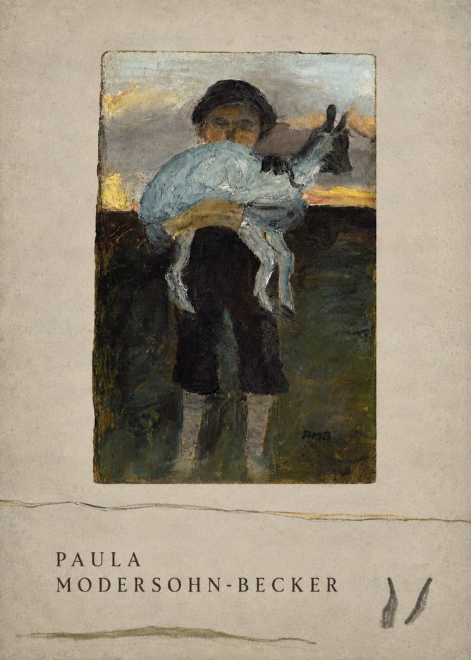 Paula Modersohn-Becker Boy with Goat No5 - Plakat