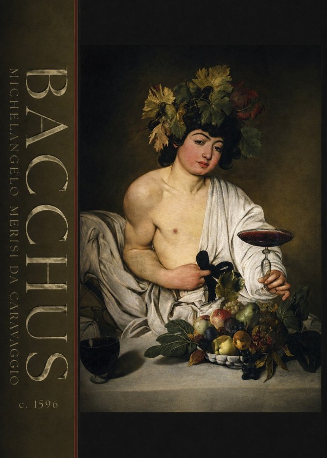 Michelangelo Merisi da Caravaggio Bacchus I No3 - Plakat