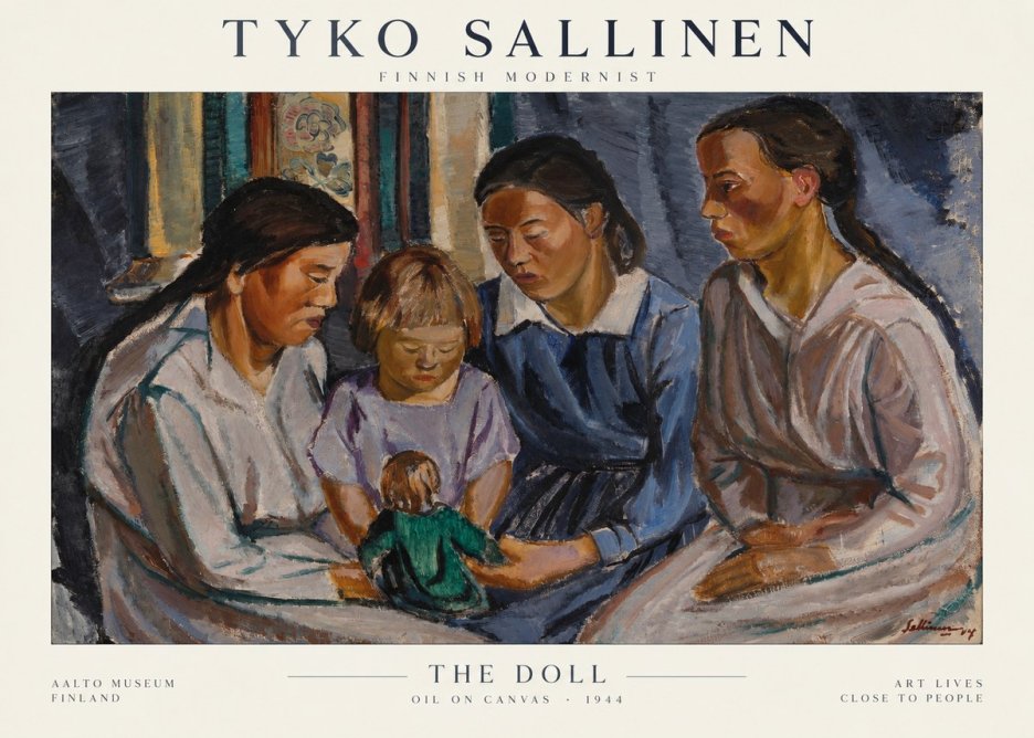 Tyko Sallinen The Doll No1 - Plakat