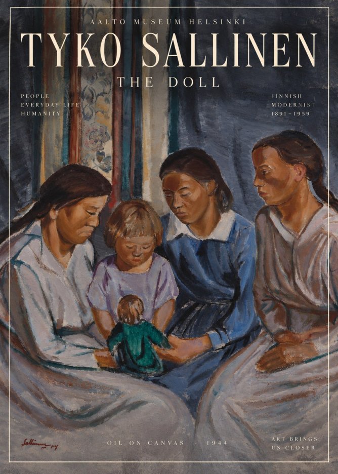 Tyko Sallinen The Doll No6 - Plakat