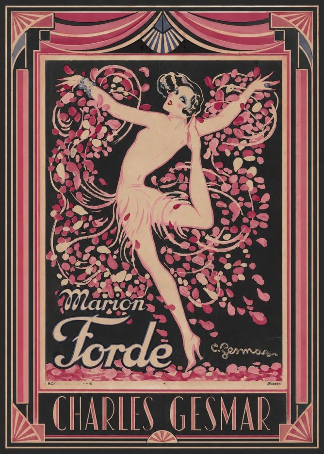 Charles Gesmar Marion Forde I No4 - Plakat