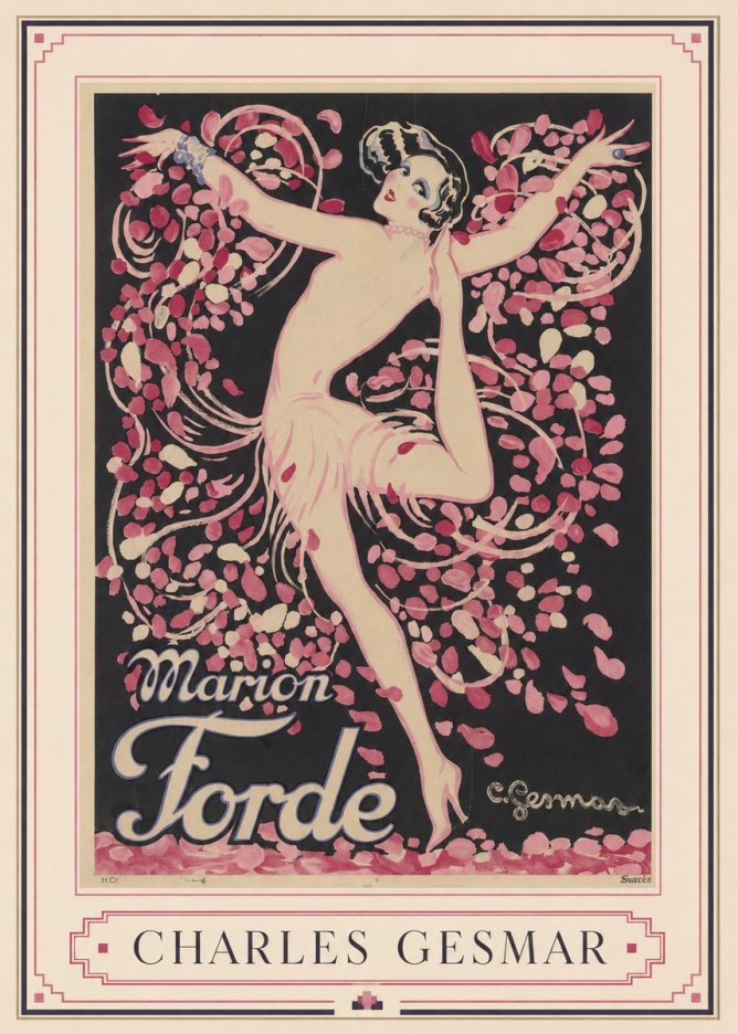 Charles Gesmar Marion Forde I No5 - Plakat