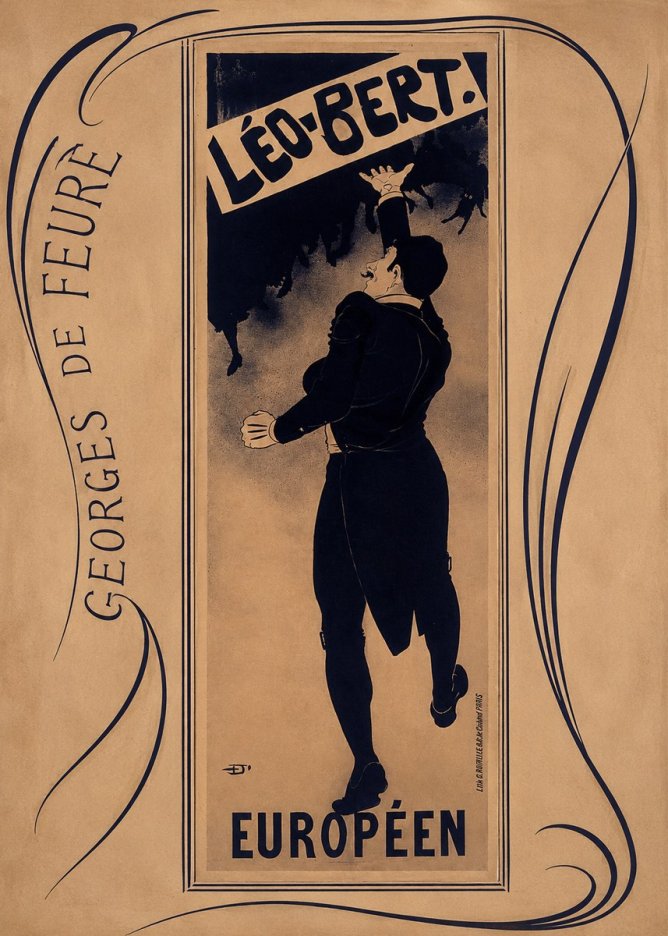 Georges de Feure Léo-bert! I No3 - Plakat