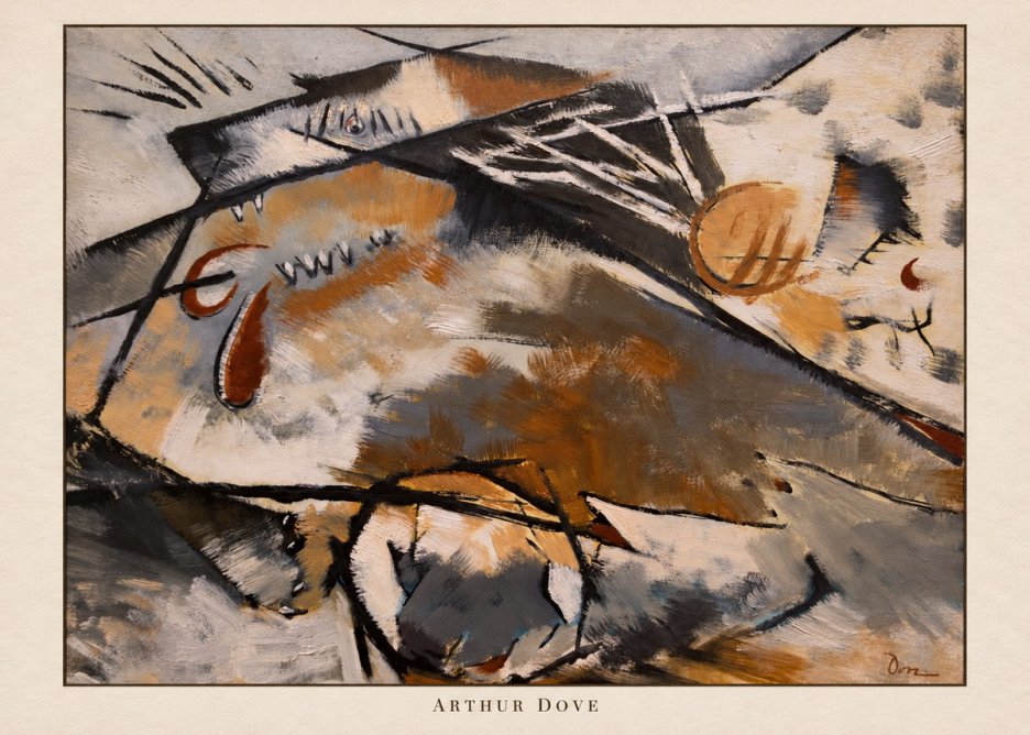 Arthur Dove Pagan Philosophy No6 - Plakat