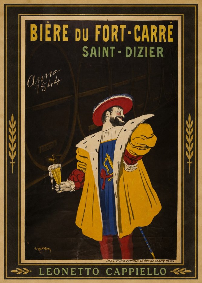 Leonetto Cappiello Bière Du Fort-carré Saint-dizier No1 - Plakat