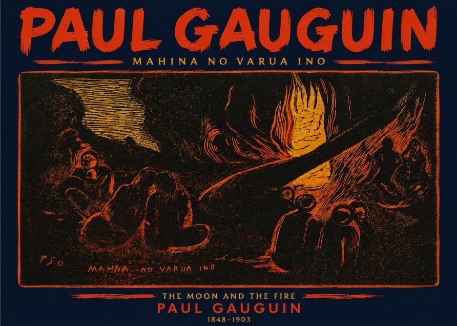 Paul Gauguin Mahina No Varua Ino No4 - Plakat