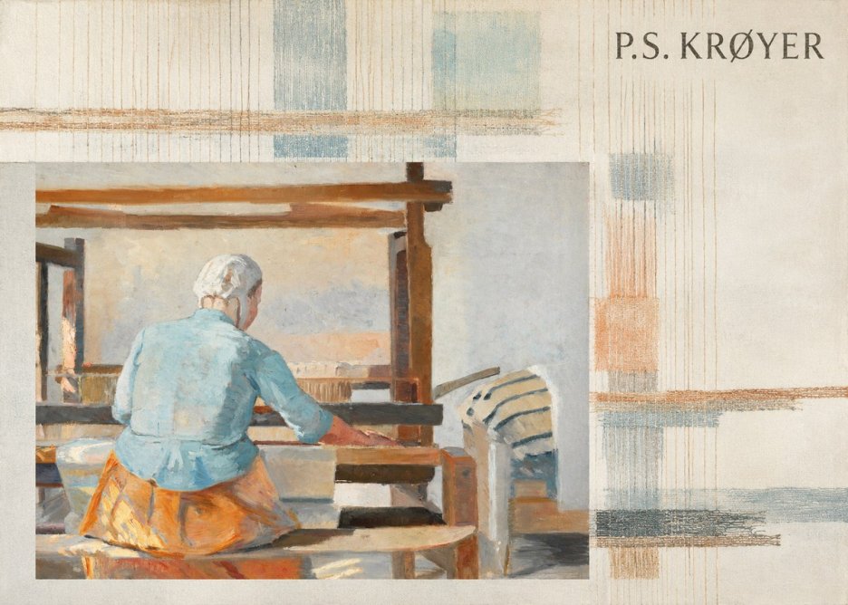 P.S. Krøyer A Weaver No6 - Plakat