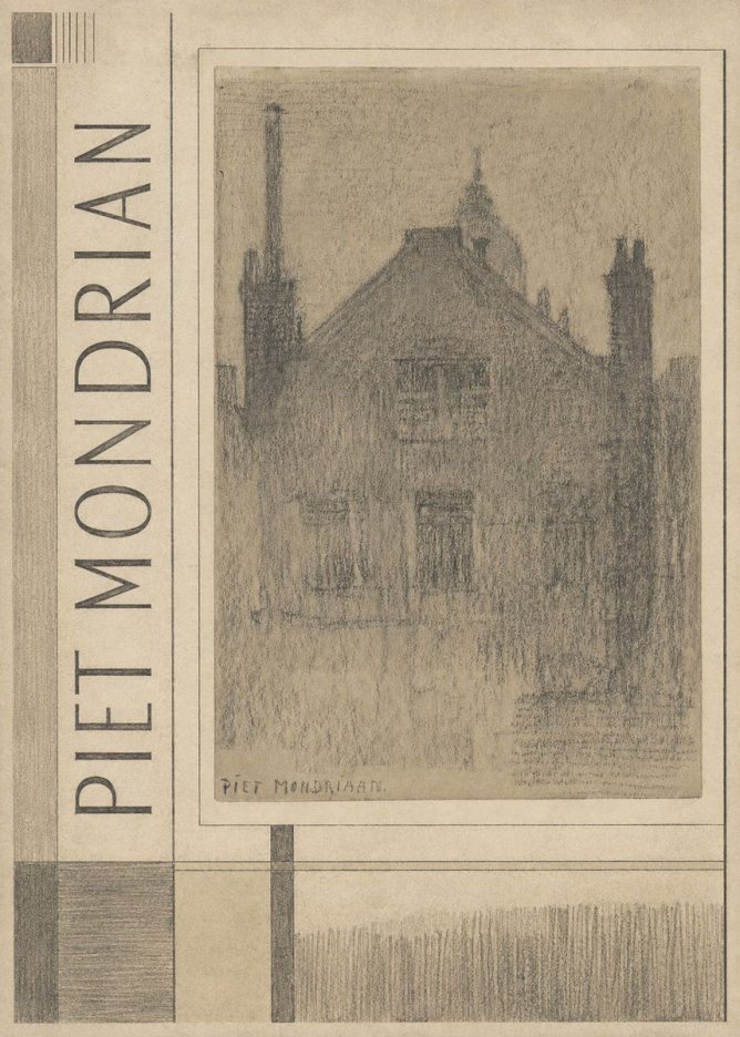 Piet Mondrian House Study No2 - Plakat