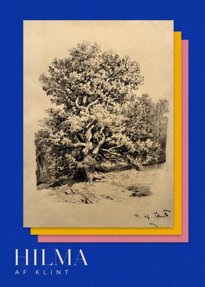 Hilma af Klint Large Tree Landscape No3 - Plakat