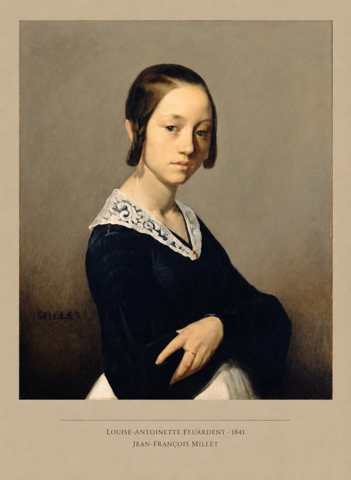 Jean-François Millet Louise-antoinette Feuardent No5 - Plakat