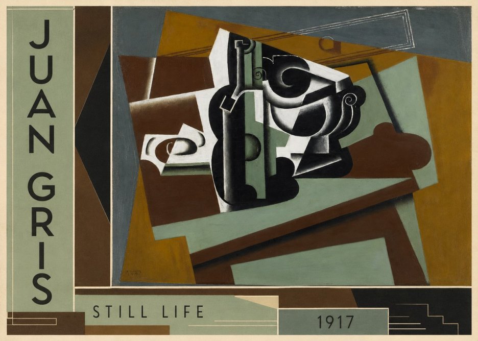 Juan Gris Still Life I No2 - Plakat
