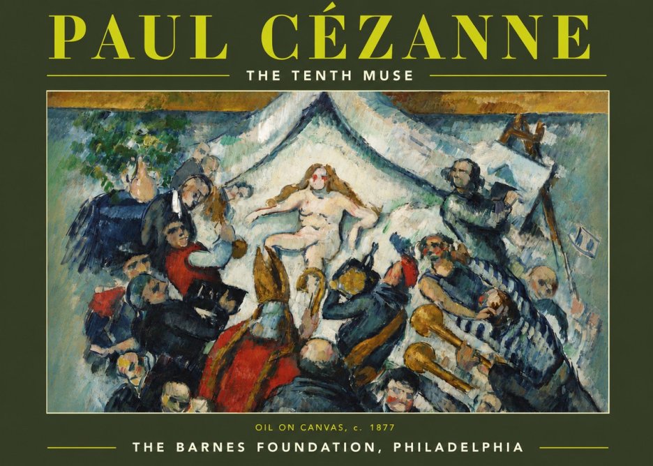 Paul Cézanne The Tenth Muse No4 - Plakat