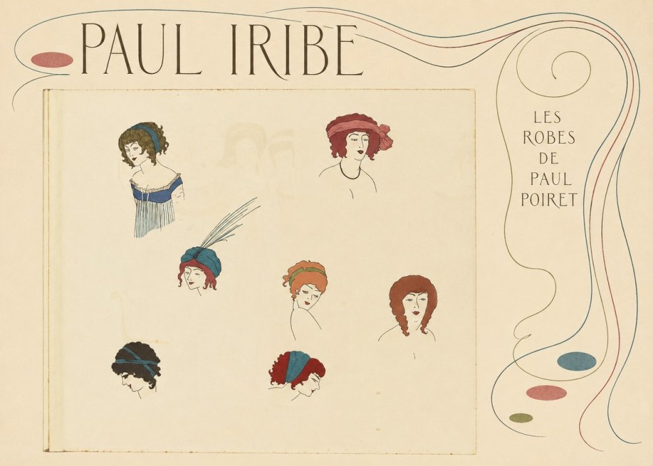 Paul Iribe Les Robes De Paul Poiret No6 - Plakat