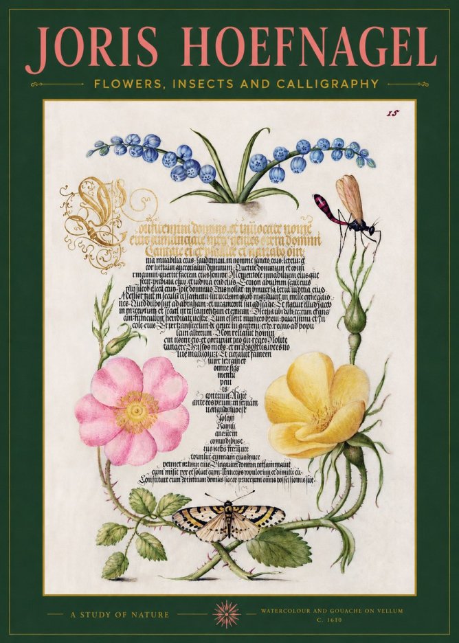 Joris Hoefnagel A Study of Nature I No2 - Plakat