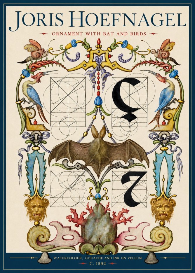 Joris Hoefnagel The Four Elements I No4 - Plakat