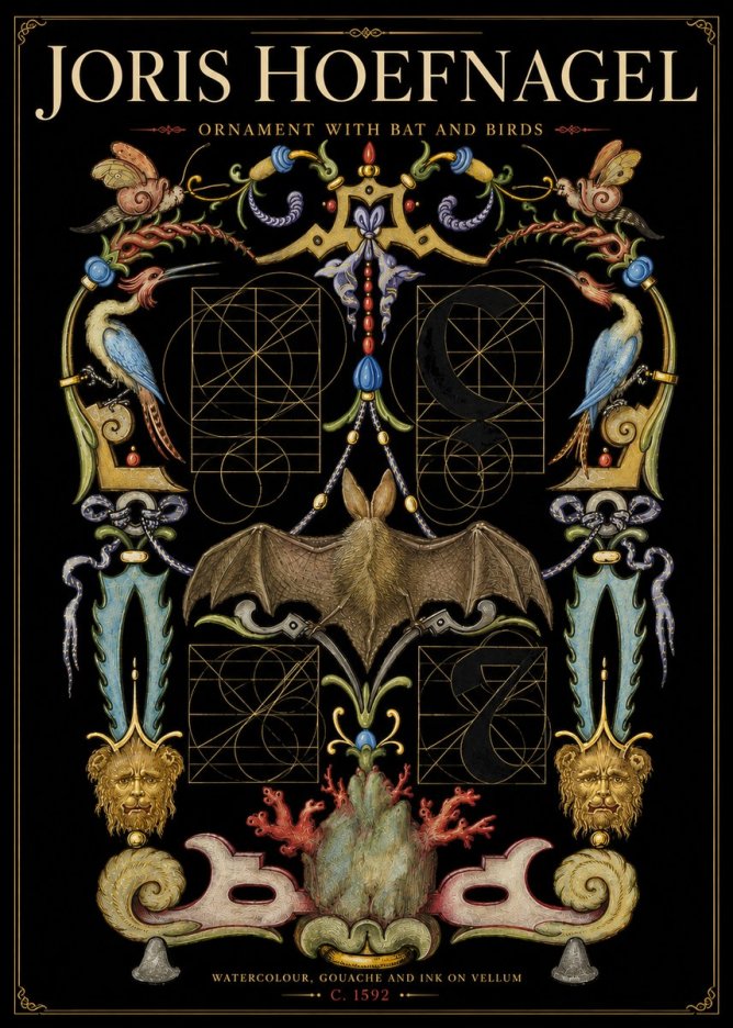 Joris Hoefnagel The Four Elements I No6 - Plakat