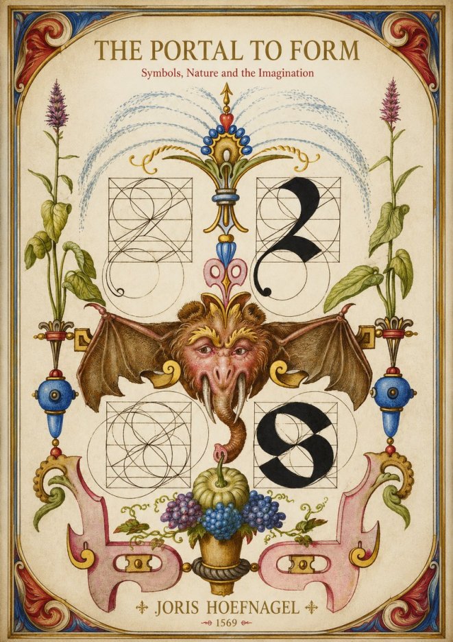 Joris Hoefnagel The Portal to Form No1 - Plakat