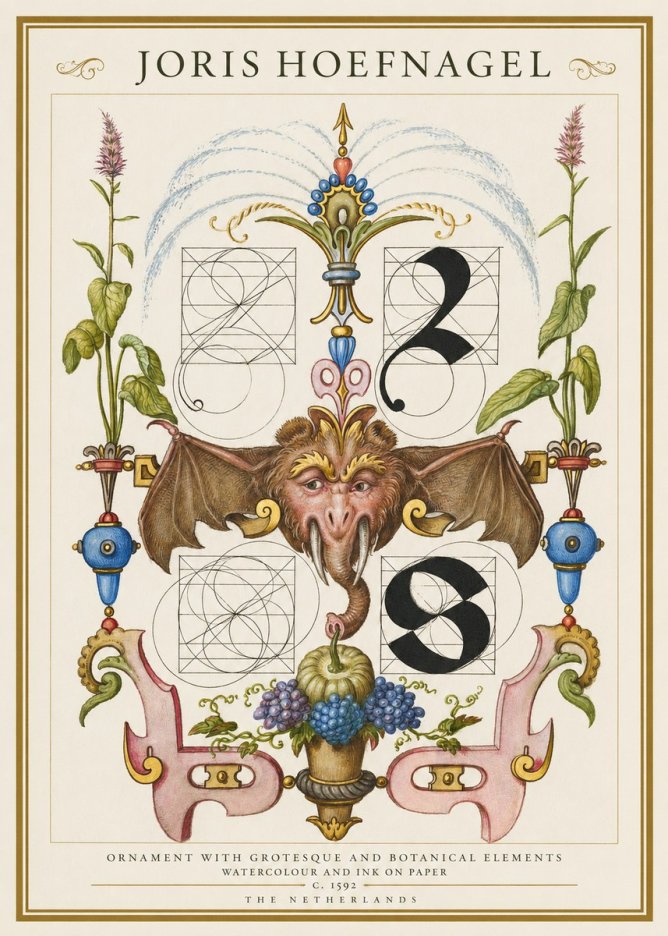 Joris Hoefnagel The Portal to Form No2 - Plakat