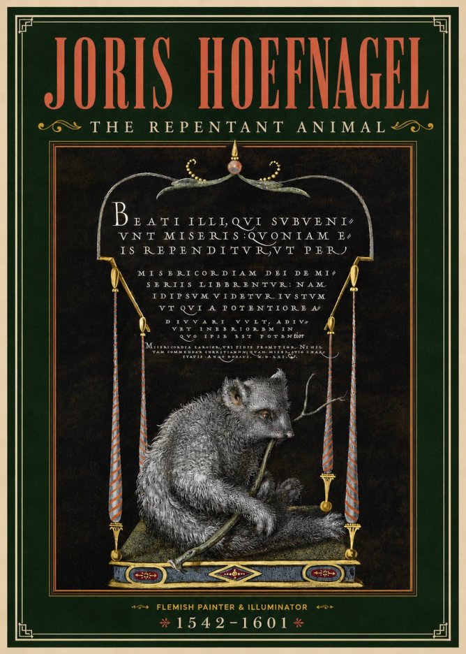 Joris Hoefnagel The Repentant Animal No4 - Plakat