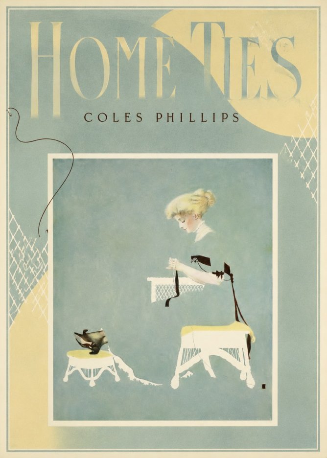 Coles Phillips Home Ties No3 - Plakat
