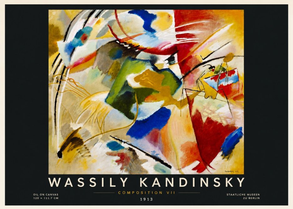 Kandinsky Composition Vii II No6 - Plakat