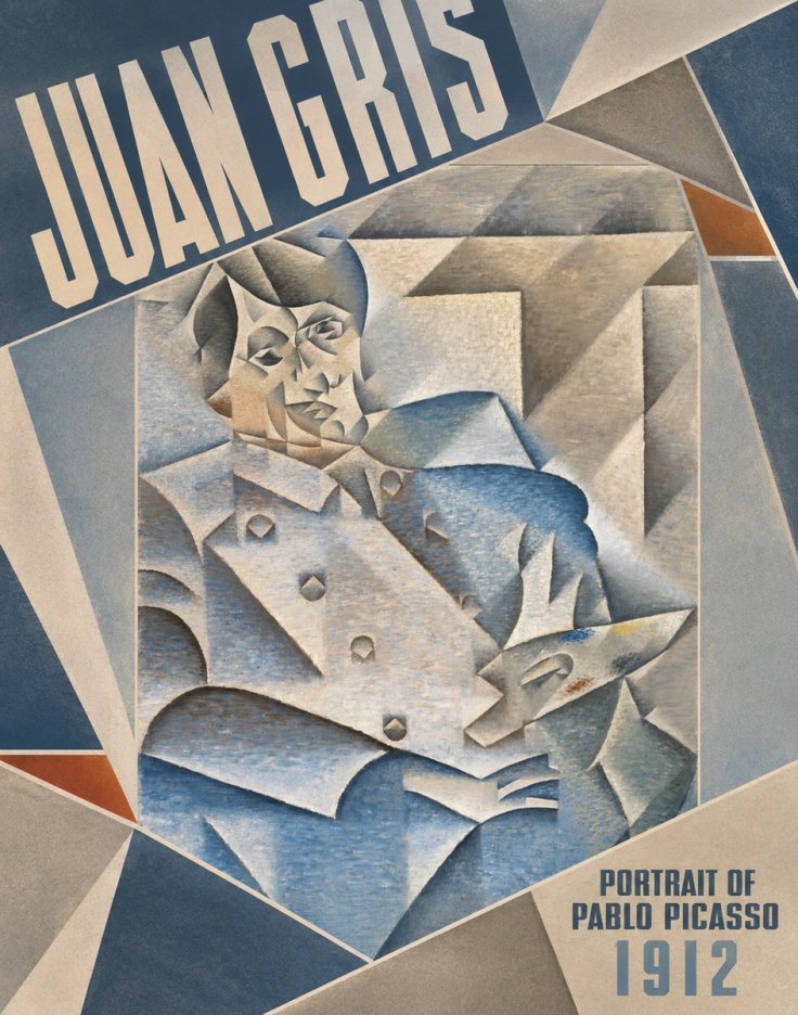 Juan Gris Portrait of Pablo Picasso No4 - Plakat