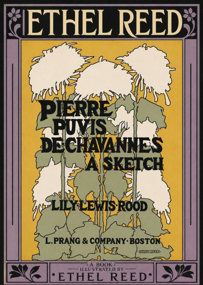 Ethel Reed Pierre Puvis De Chavannes a Sketch No5 - Plakat