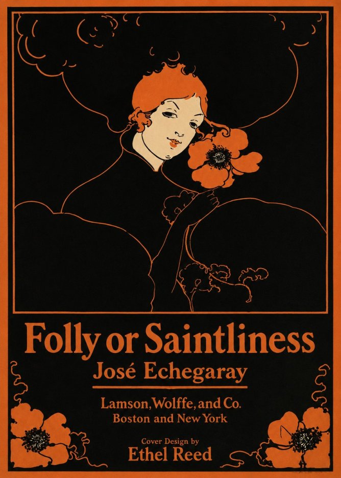 Ethel Reed Folly or Saintliness No1 - Plakat