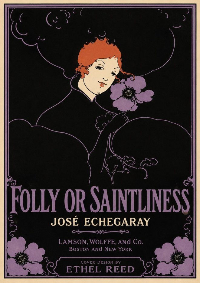 Ethel Reed Folly or Saintliness No2 - Plakat