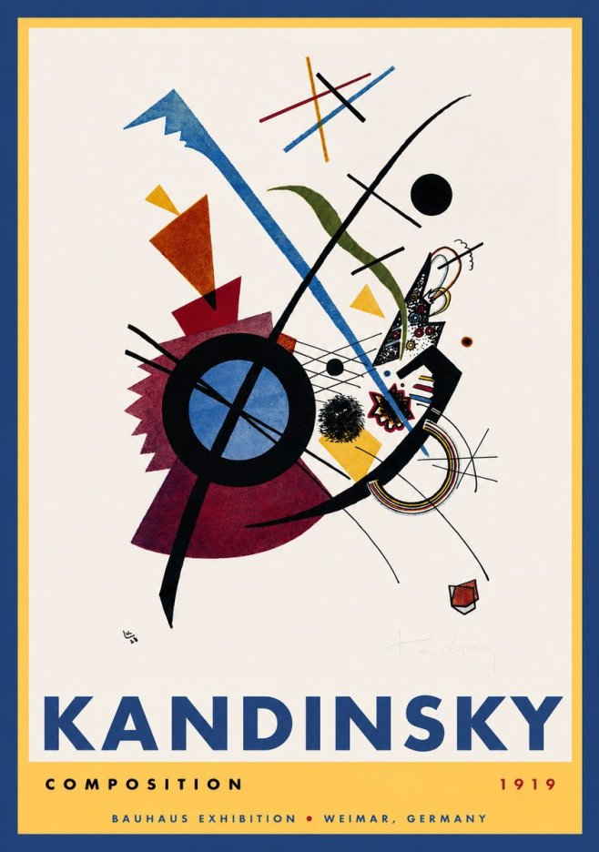 Kandinsky Composition II No2 - Plakat