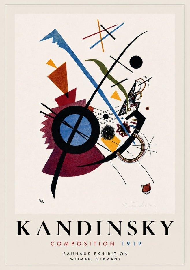 Kandinsky Composition II No3 - Plakat