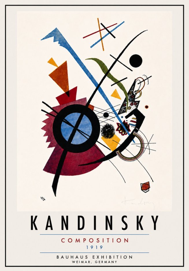 Kandinsky Composition II No6 - Plakat