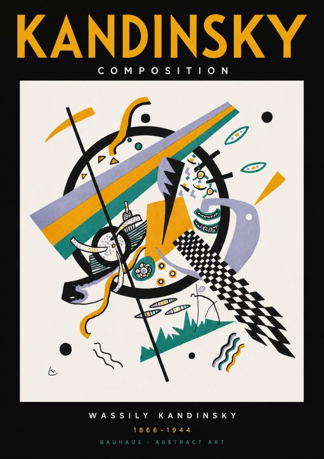 Kandinsky Composition III No2 - Plakat