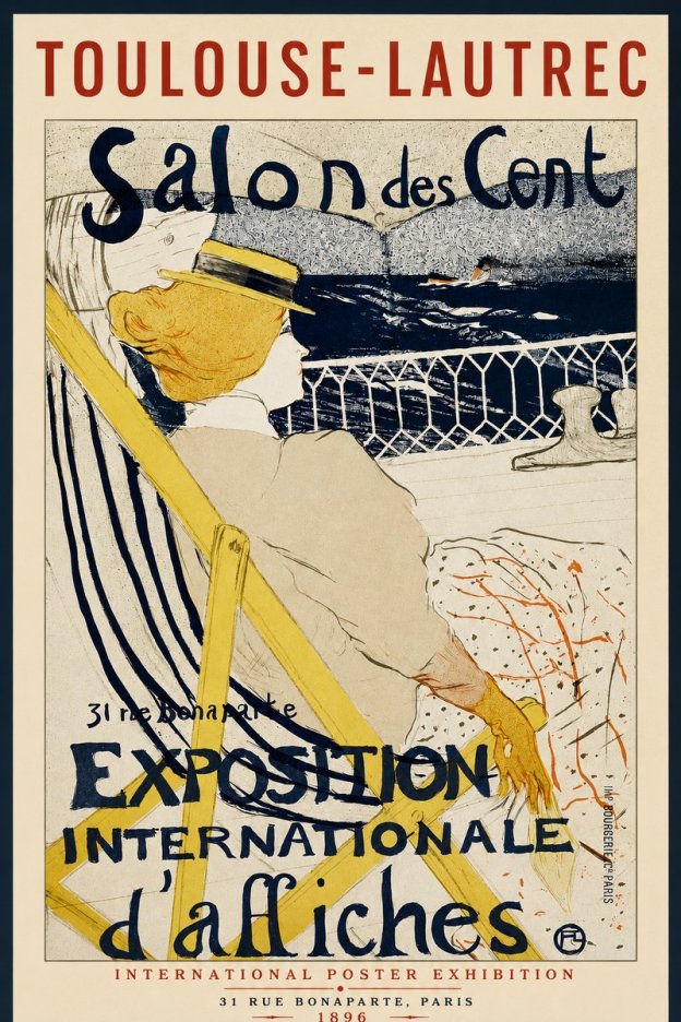 Toulouse-Lautrec Salon Des Cent No2 - Plakat