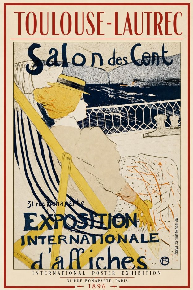 Toulouse-Lautrec Salon Des Cent No4 - Plakat