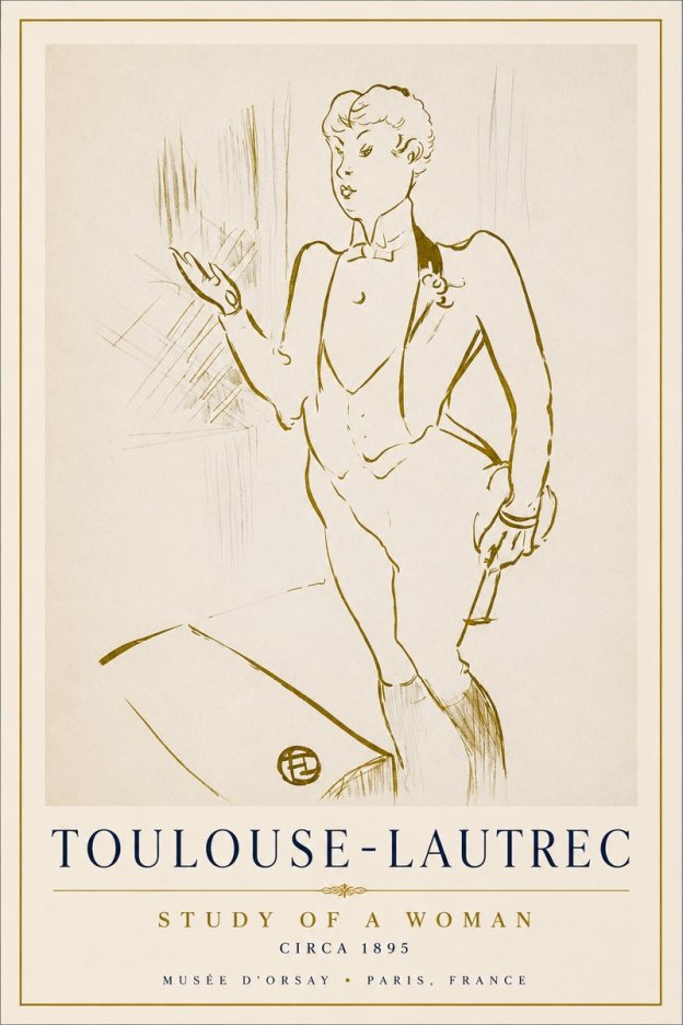 Toulouse-Lautrec The Poet of Parisian Life No2 - Plakat