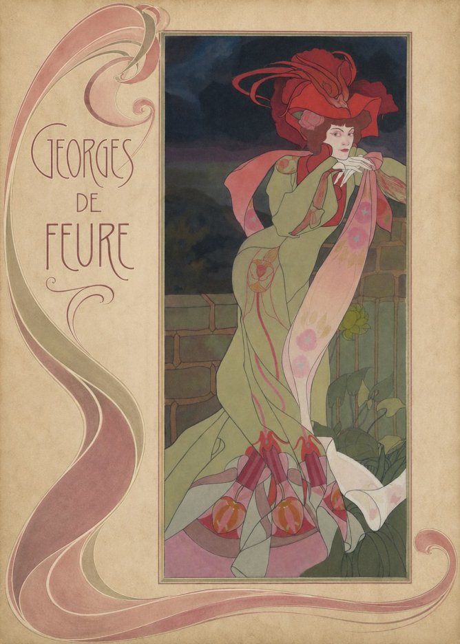 Georges de Feure Georges De Feure I No2 - Plakat
