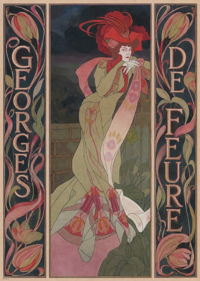 Georges de Feure Georges De Feure I No6 - Plakat