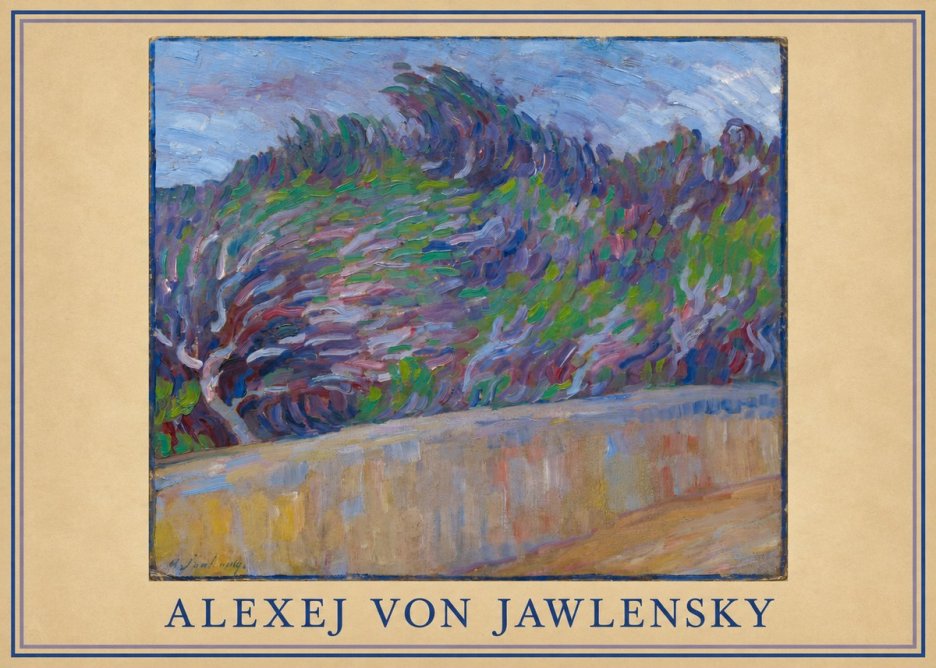 Alexej von Jawlensky Windy Landscape No4 - Plakat