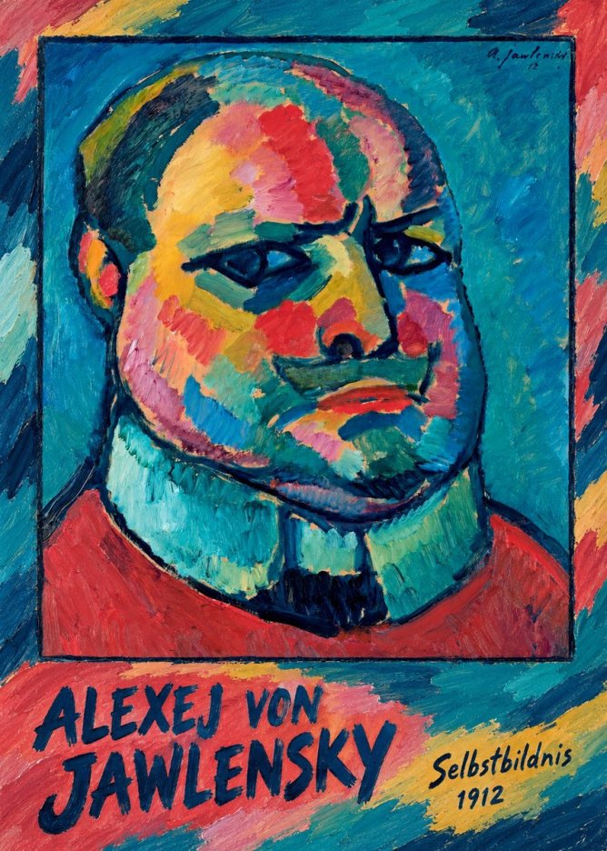 Alexej von Jawlensky Selbstbildnis No4 - Plakat