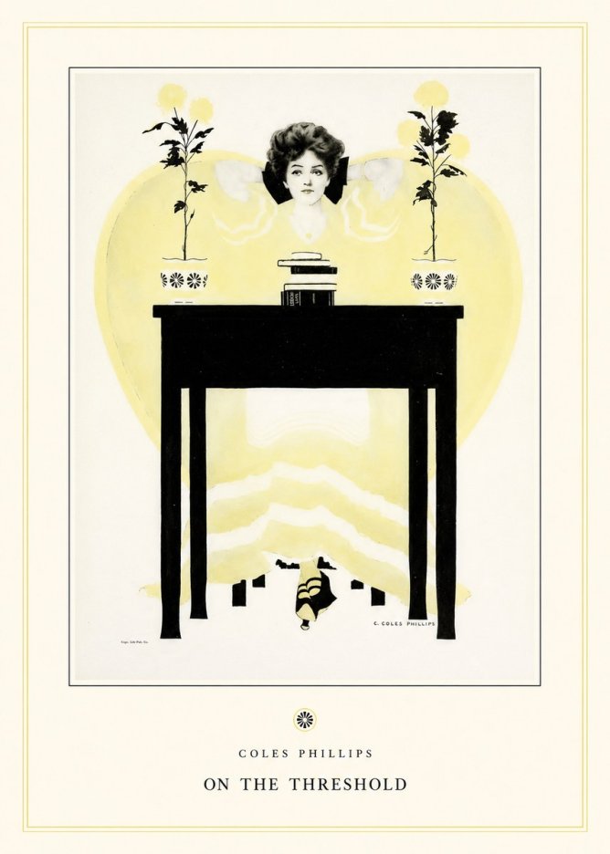 Coles Phillips On the Threshold No4 - Plakat