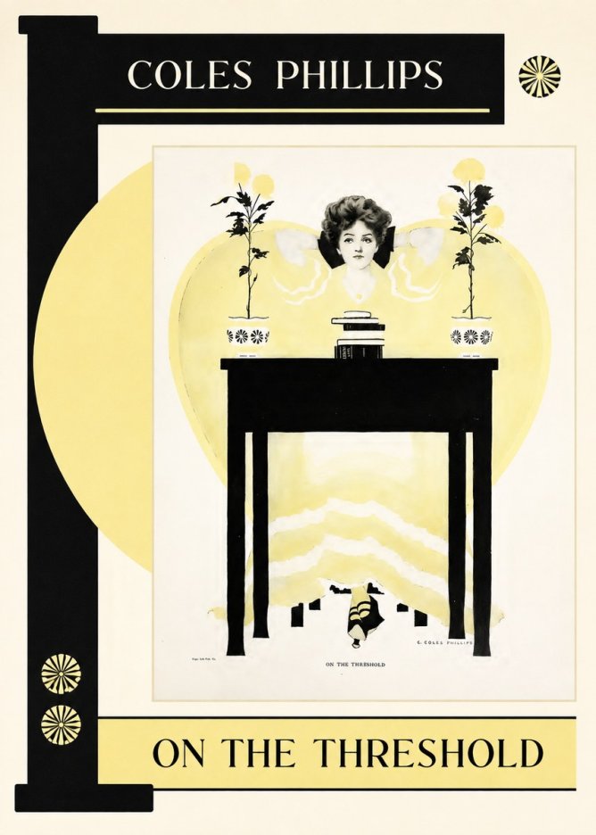 Coles Phillips On the Threshold No5 - Plakat
