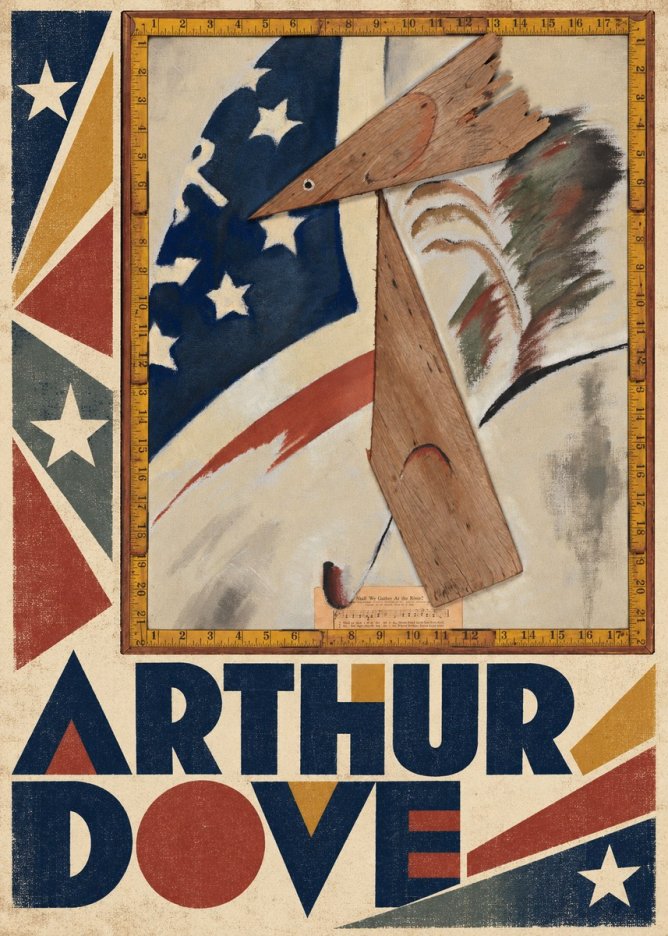 Arthur Dove The Flag No6 - Plakat